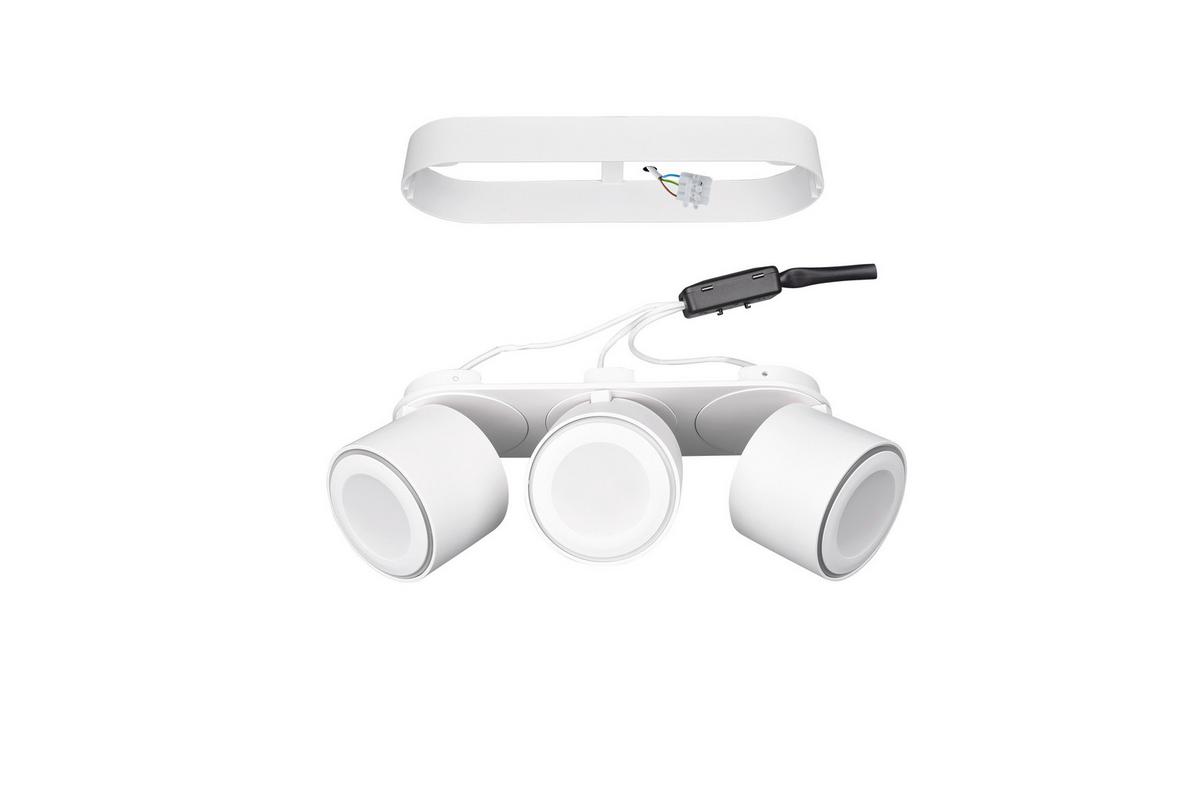 LED-Strahler Taurus Weiß max. 5 Watt - Weiß, Basics, Metall (27,3/10,6/8,7cm) - Trio Leuchten