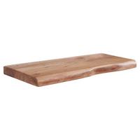 Falipolc Wohnling - akáciaszínű, Modern, fa (60/4/26cm) - MID.YOU