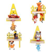 KINDERREGAL BOARTI - Gelb, Modern, Holzwerkstoff (13,5/10,5/5cm) - MID.YOU