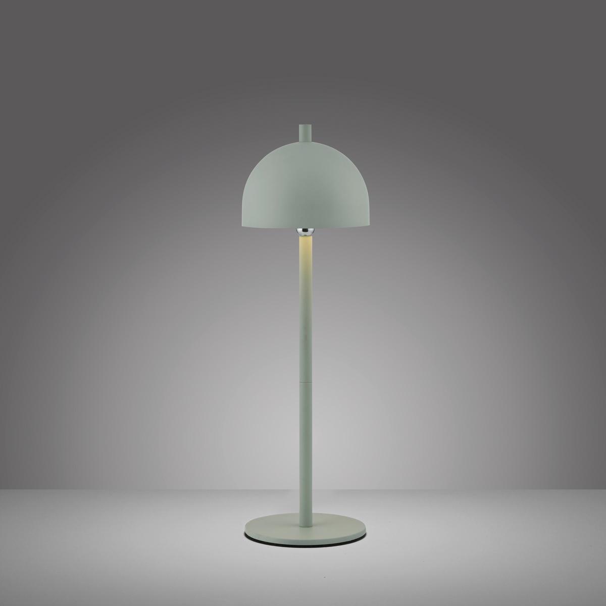 LAMPA STOŁOWA Z AKUMULATOREM 19244-43 BELLIS - szałwiowy, Design, tworzywo sztuczne/metal (11/11/36cm) - Schöner Wohnen