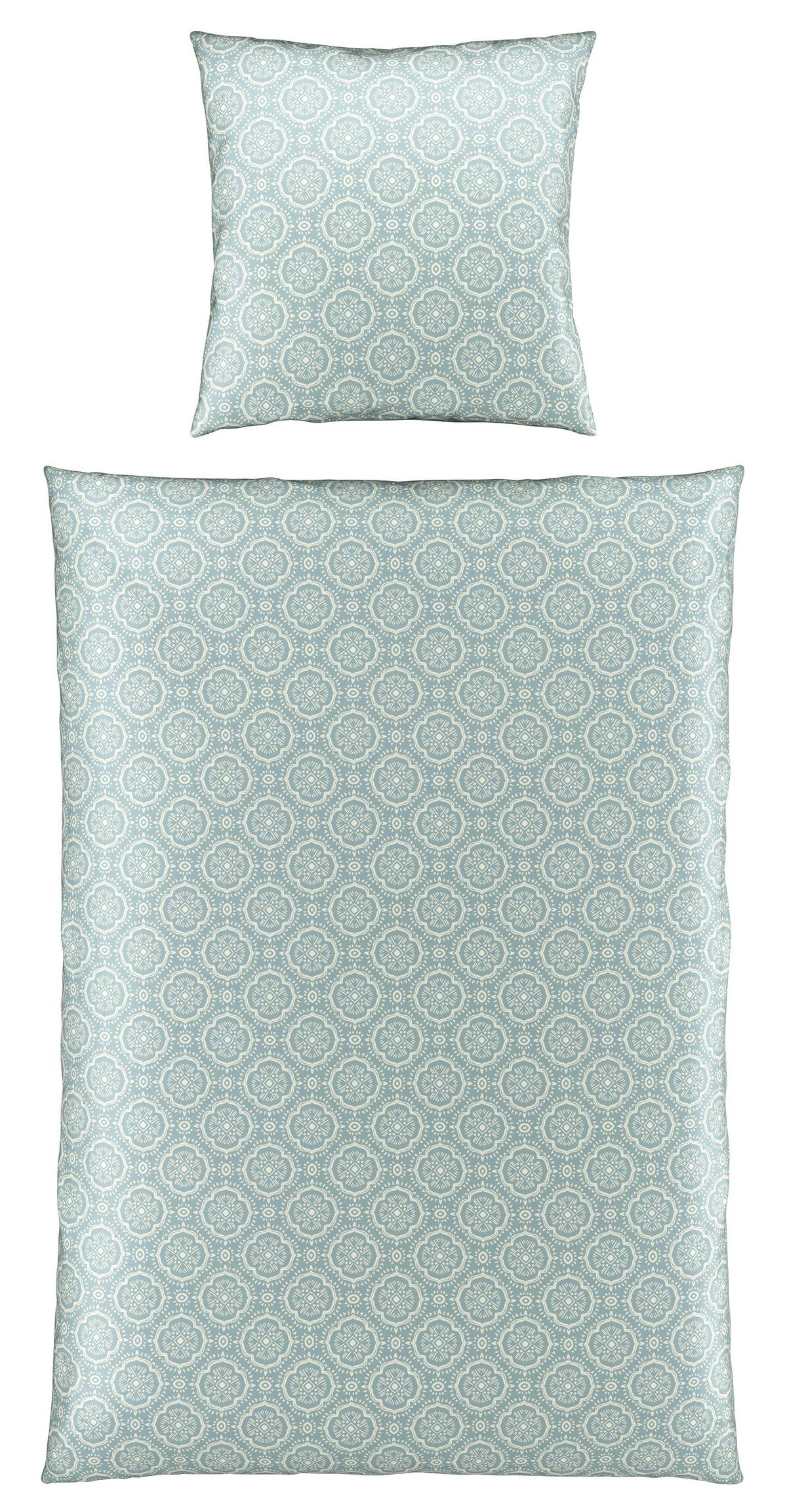 Bettwäsche Ethno Blau ca. 135x200cm - Blau, LIFESTYLE, Textil (135/200cm) - Mömax