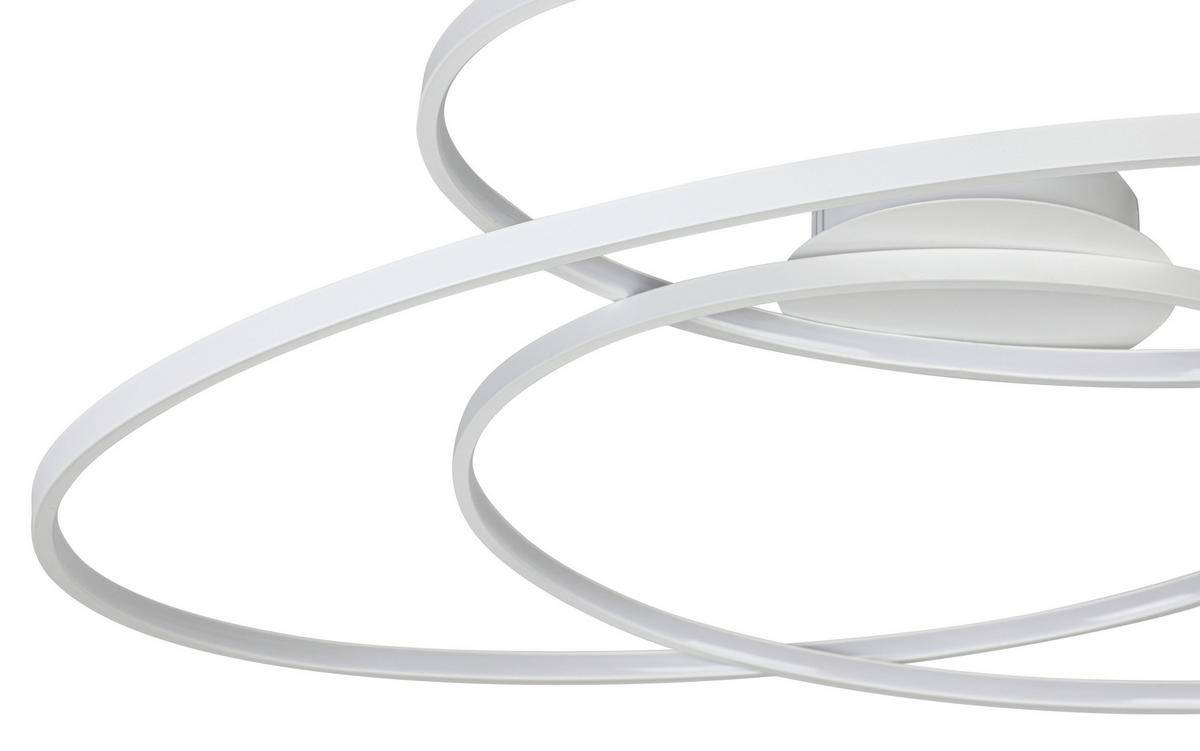 Stropna Led-svetilka Wilma - bela, Moderno, kovina/umetna masa (65/80/15,5cm) - Mömax