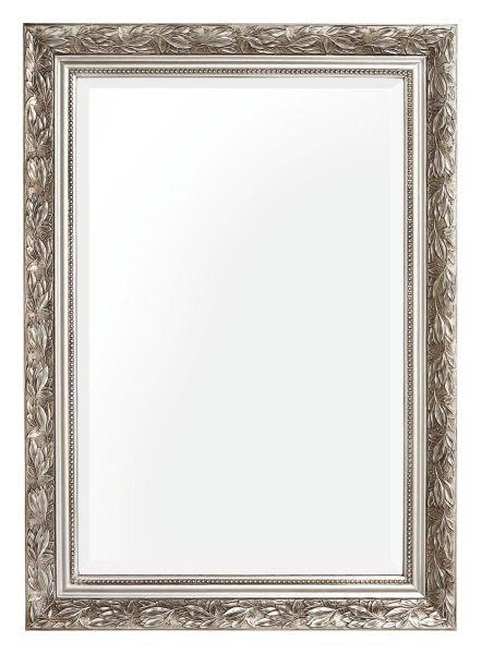 LUSTRO ŚCIENNE BARI - kolor srebrny, Lifestyle, drewno/szkło (50,6/70,6/3,8cm) - Landscape