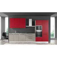 Blok Kuhinja S Aparatima Line 360 - siva/hrast sivi, Konvencionalno, drvo/metal (360/216-240/60cm) - Mömax