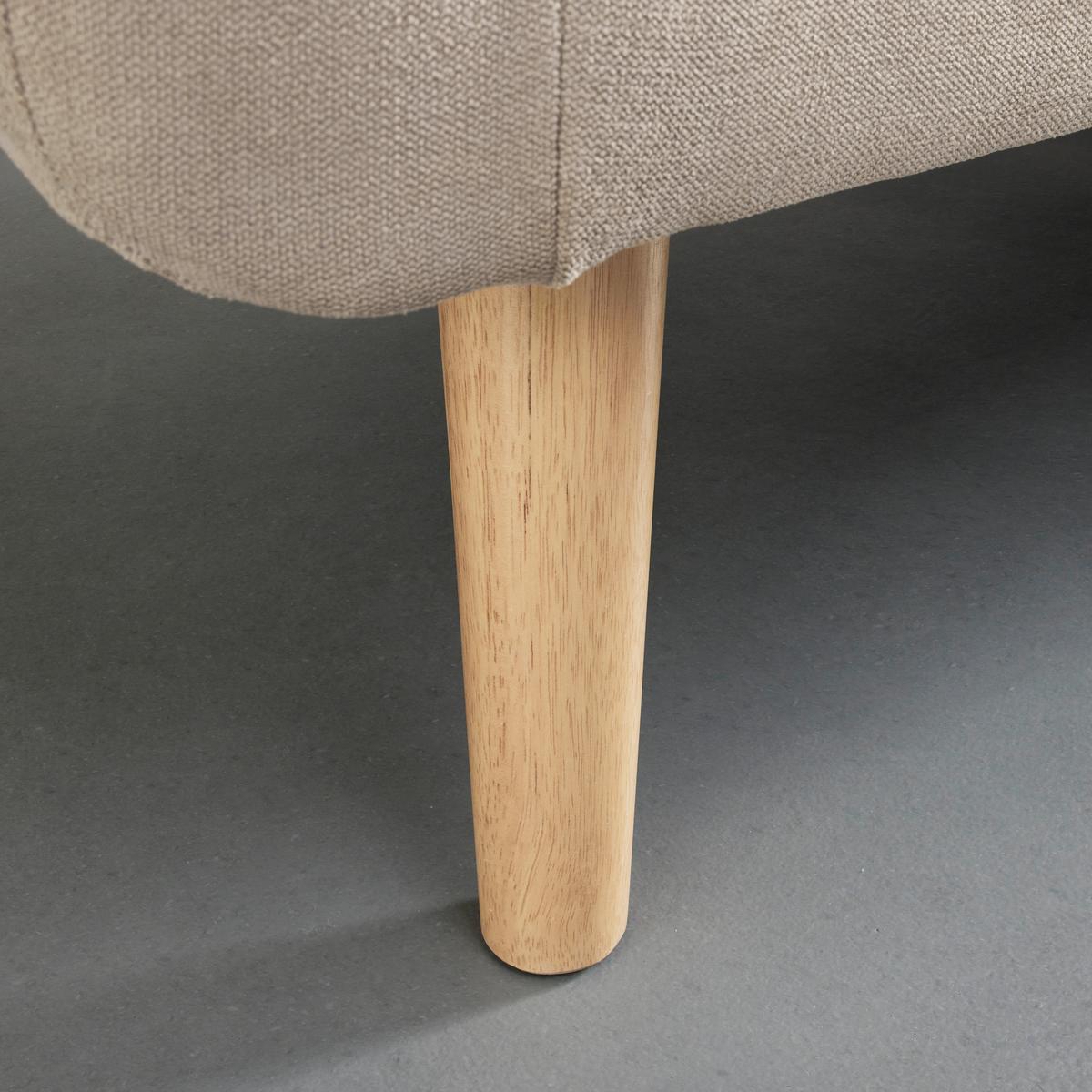 Kutna Garnitura Tamara - prirodne boje/bež, Moderno, tekstil/drvo (198/83/143cm) - Bessagi Home
