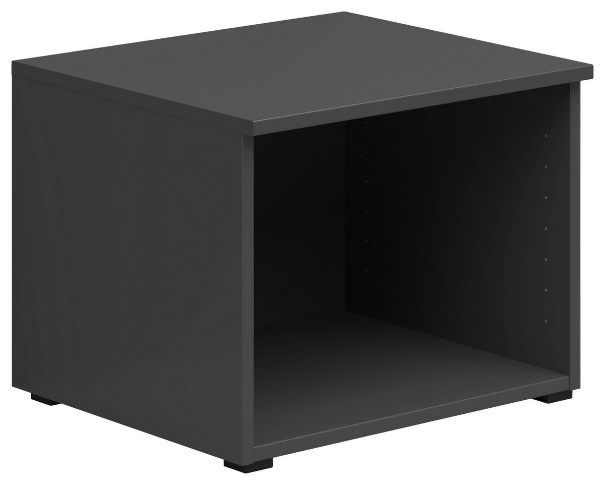 Regalaufsatz Multistauraum Graphitfarben - Graphitfarben, MODERN, Holzwerkstoff (45/35/40cm) - Mömax