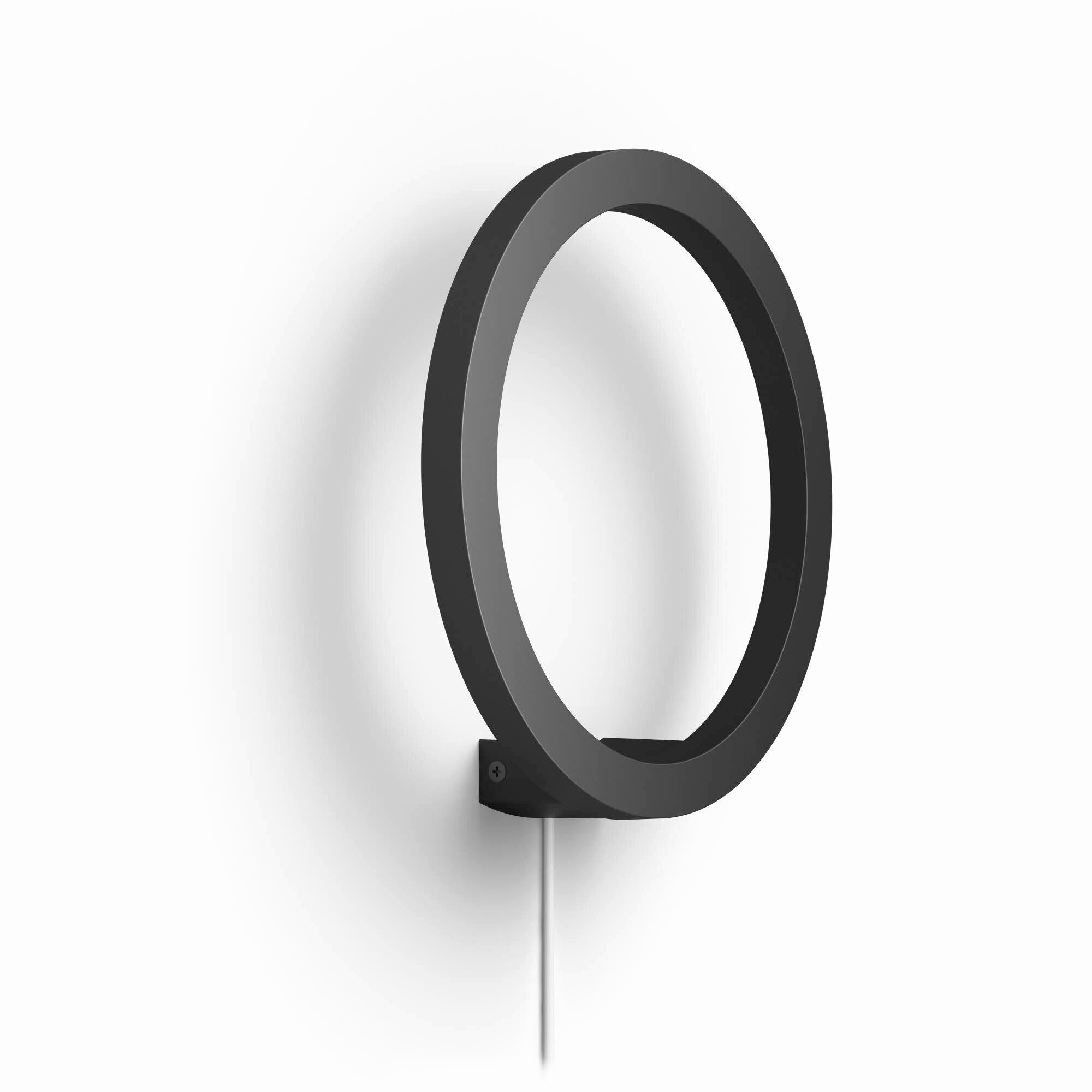 KINKIET LED 34338200 SANA PHILIPS - czarny, Design, metal (25,5/25,5cm) - Philips HUE