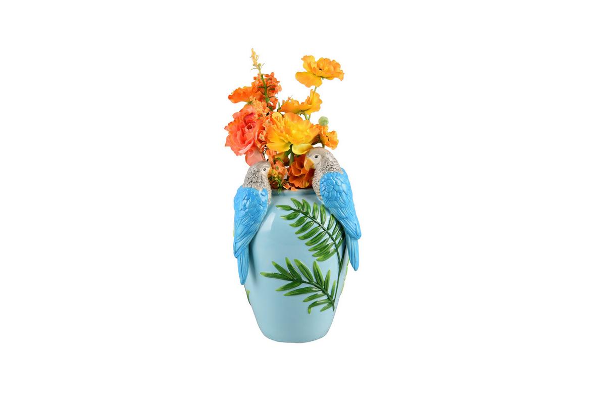 Dekovase Ara Multicolor - Multicolor, Basics, Keramik (20,5/19/31,5cm)