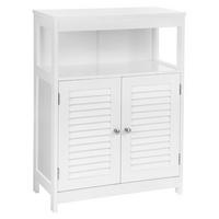 MIDISCHRANK BBC40WT - Silberfarben/Schwarz, Trend, Holzwerkstoff/Metall (60/80/30cm) - MID.YOU
