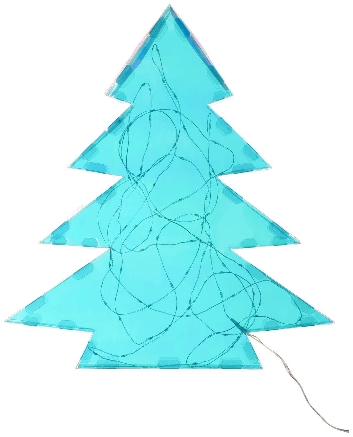 Led Díszlámpa Guti - átlátszó, Konventionell, műanyag/fém (32/4,5/40cm) - Modern Living