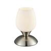 BORDSLAMPA CUP - vit/silver, Modern, metall/glas (12,5/12,5/18cm) - Mömax