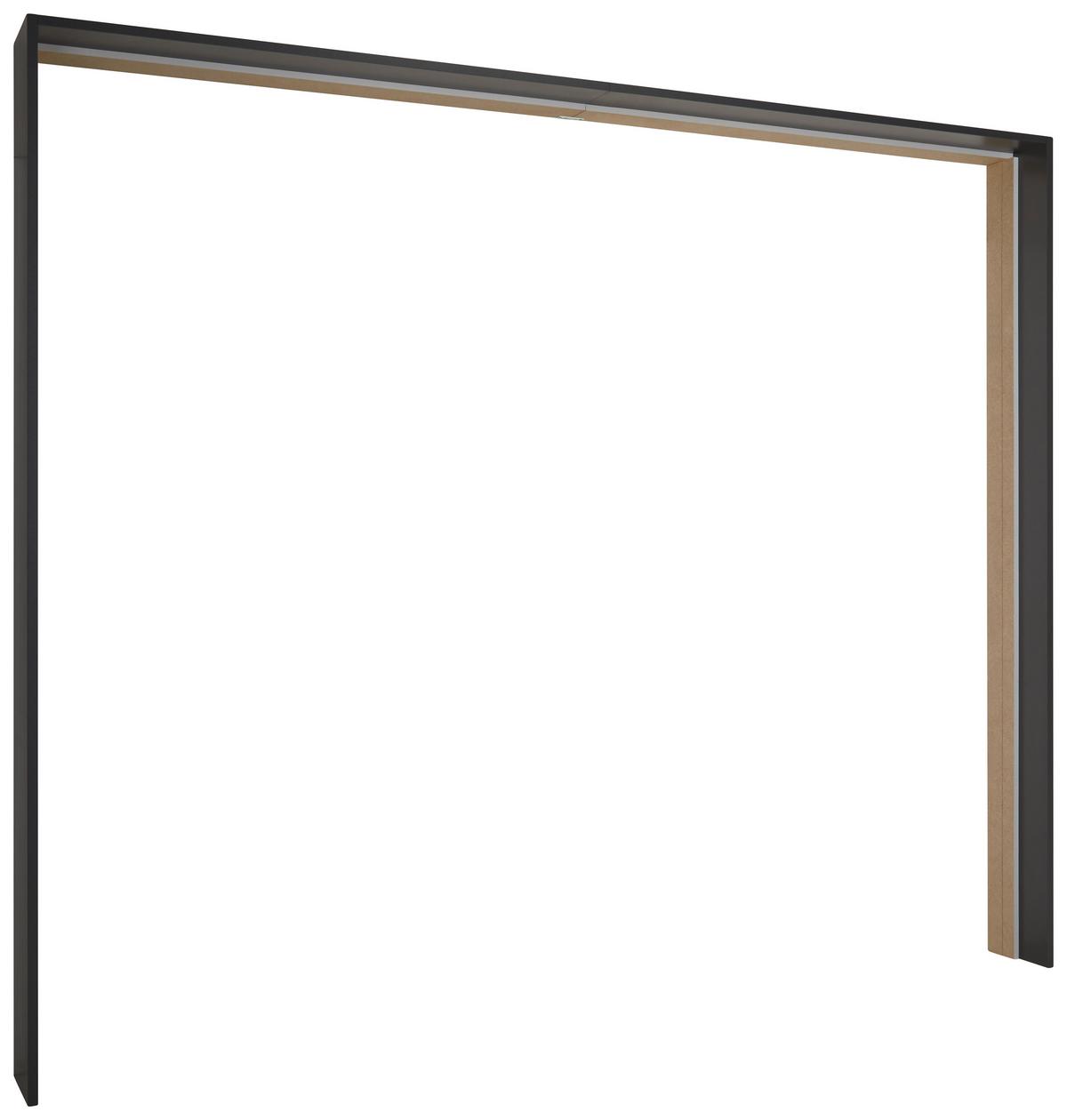 Passepartoutrahmen Syncrono in Grau/Metallic - Konventionell, Holzwerkstoff (278/230/64cm) - Mömax