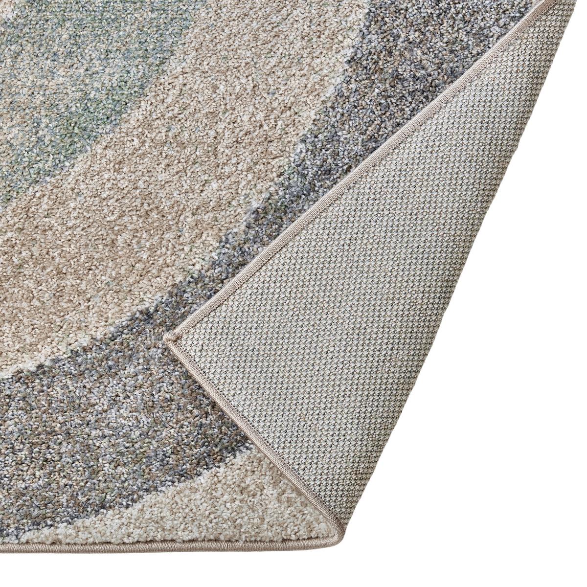 Webteppich Rivo-Flow RIVO-FLOW - Beige/Grün, KONVENTIONELL, Textil (160/230cm) - Mömax