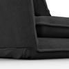 BÄDDSOFFA MACY - mörkgrå, Modern, metall/textil (141/68/87cm) - Bessagi Home
