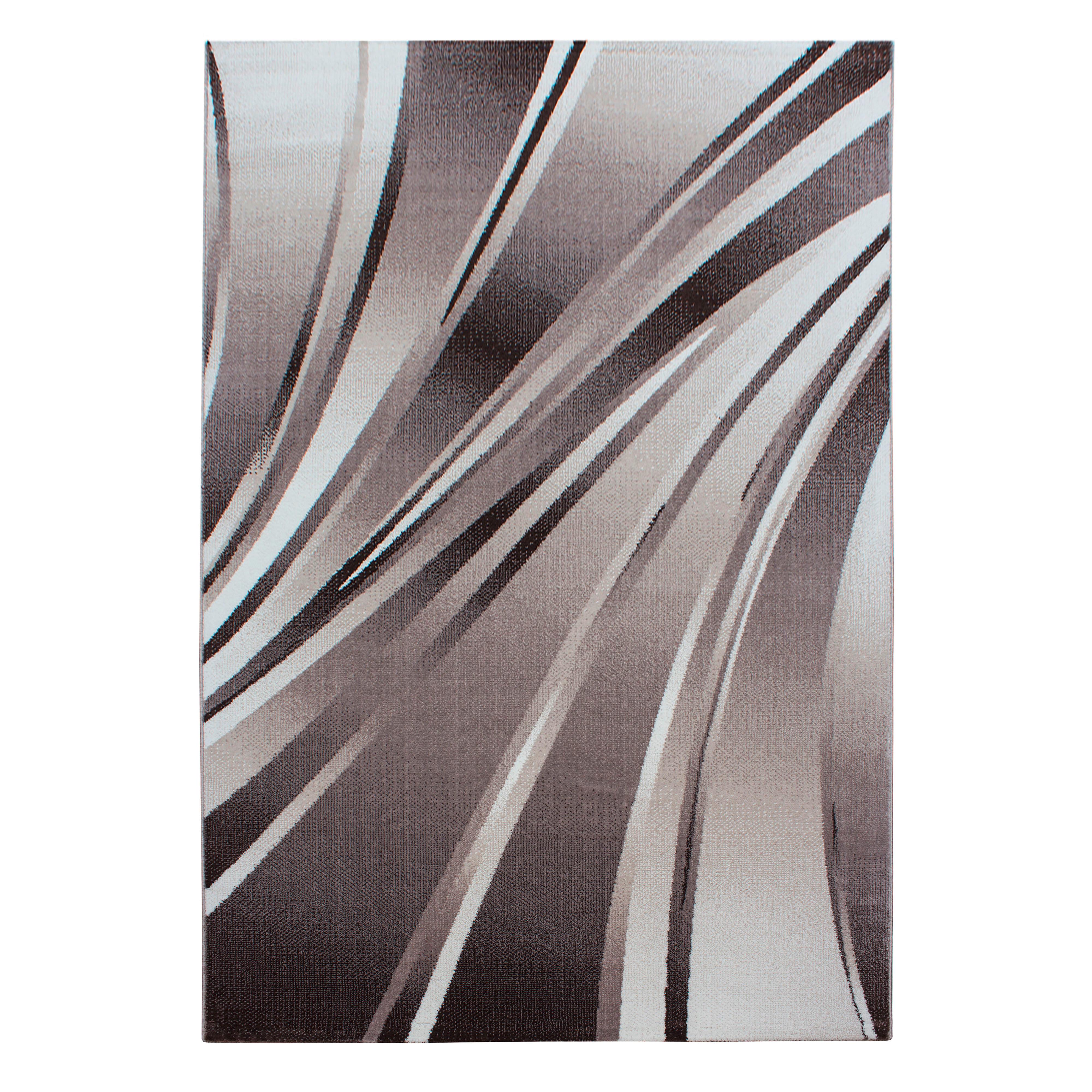 Flachwebeteppich Parma Braun ca. 280x370cm - Braun, Design, Textil (280/370cm) - Novel