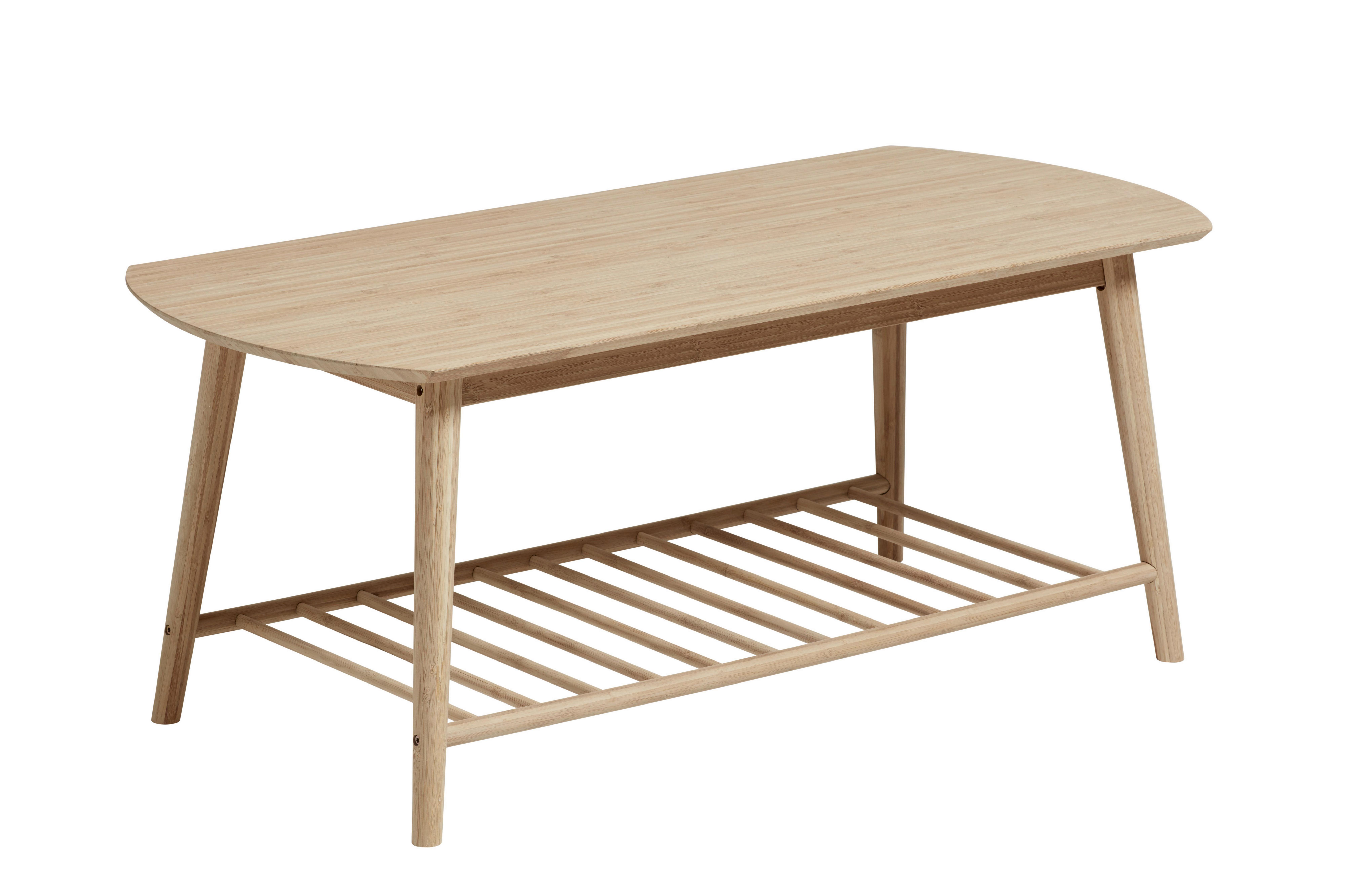 Couchtisch Noble 2156002 - Naturfarben, Romantik / Landhaus, Holz (110/50/45cm) - MID.YOU