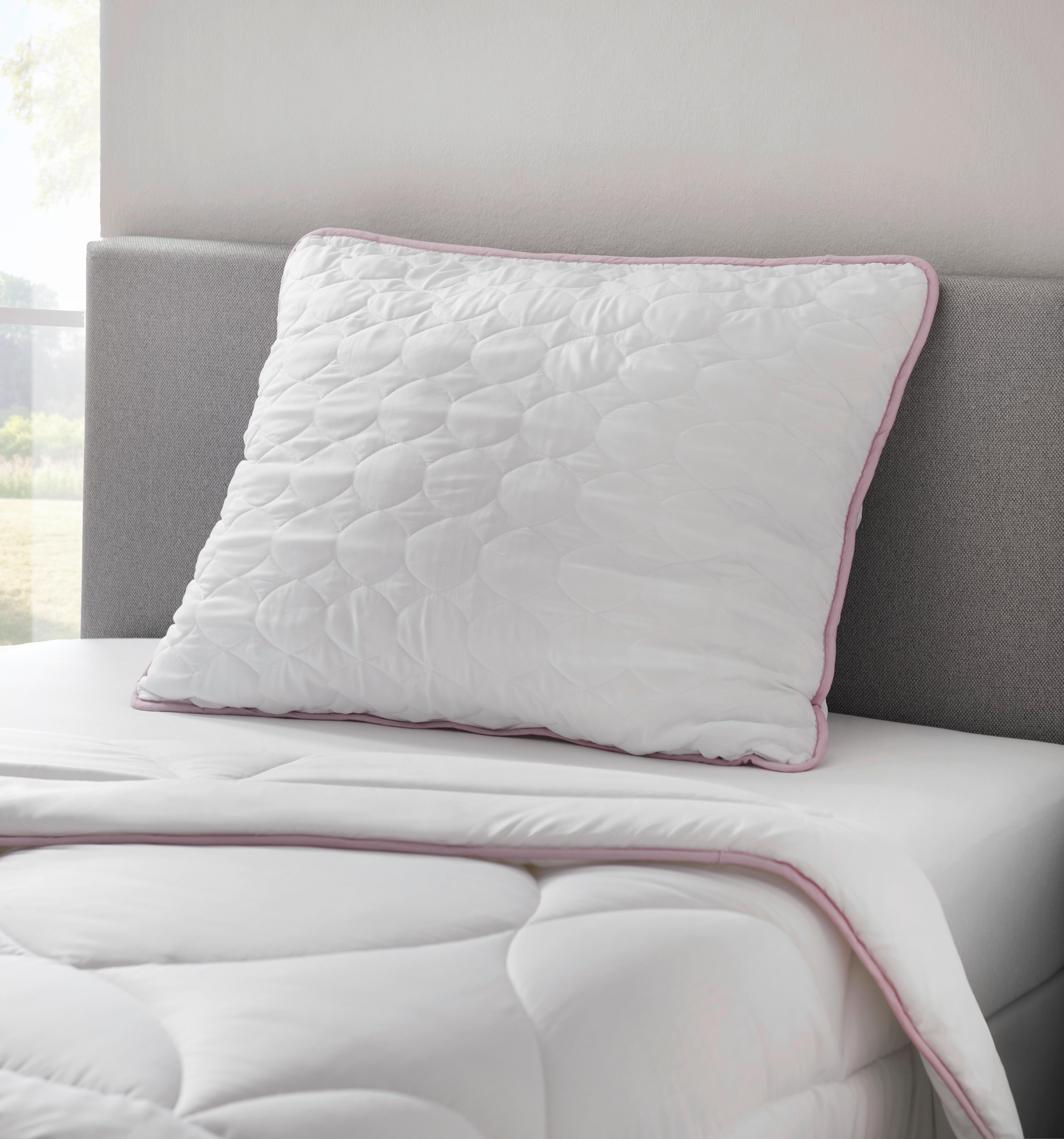 Fejpárna Lavendel 70/90 - fehér, textil (70/90cm) - Nadana
