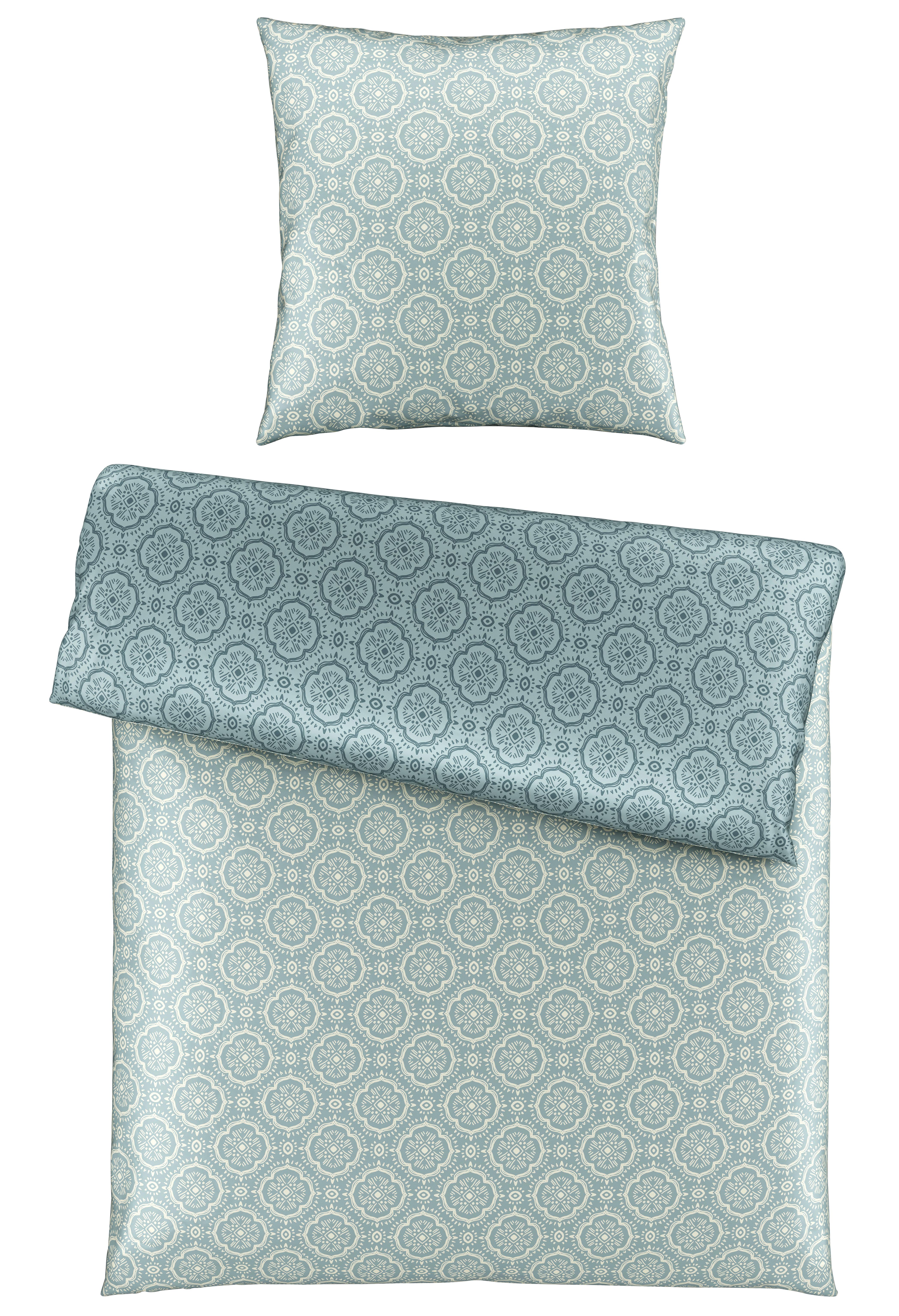 Bettwäsche Ethno Blau ca. 135x200cm - Blau, LIFESTYLE, Textil (135/200cm) - Mömax