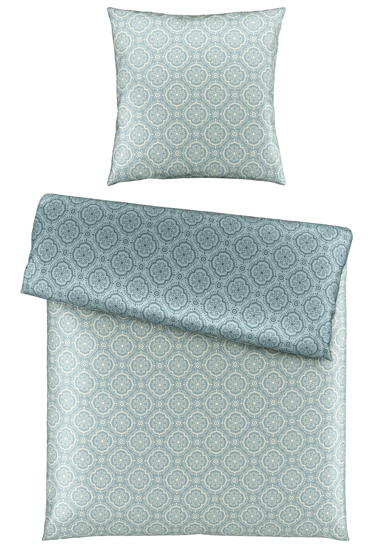 Bettwäsche Ethno Blau ca. 135x200cm - Blau, LIFESTYLE, Textil (135/200cm) - Mömax