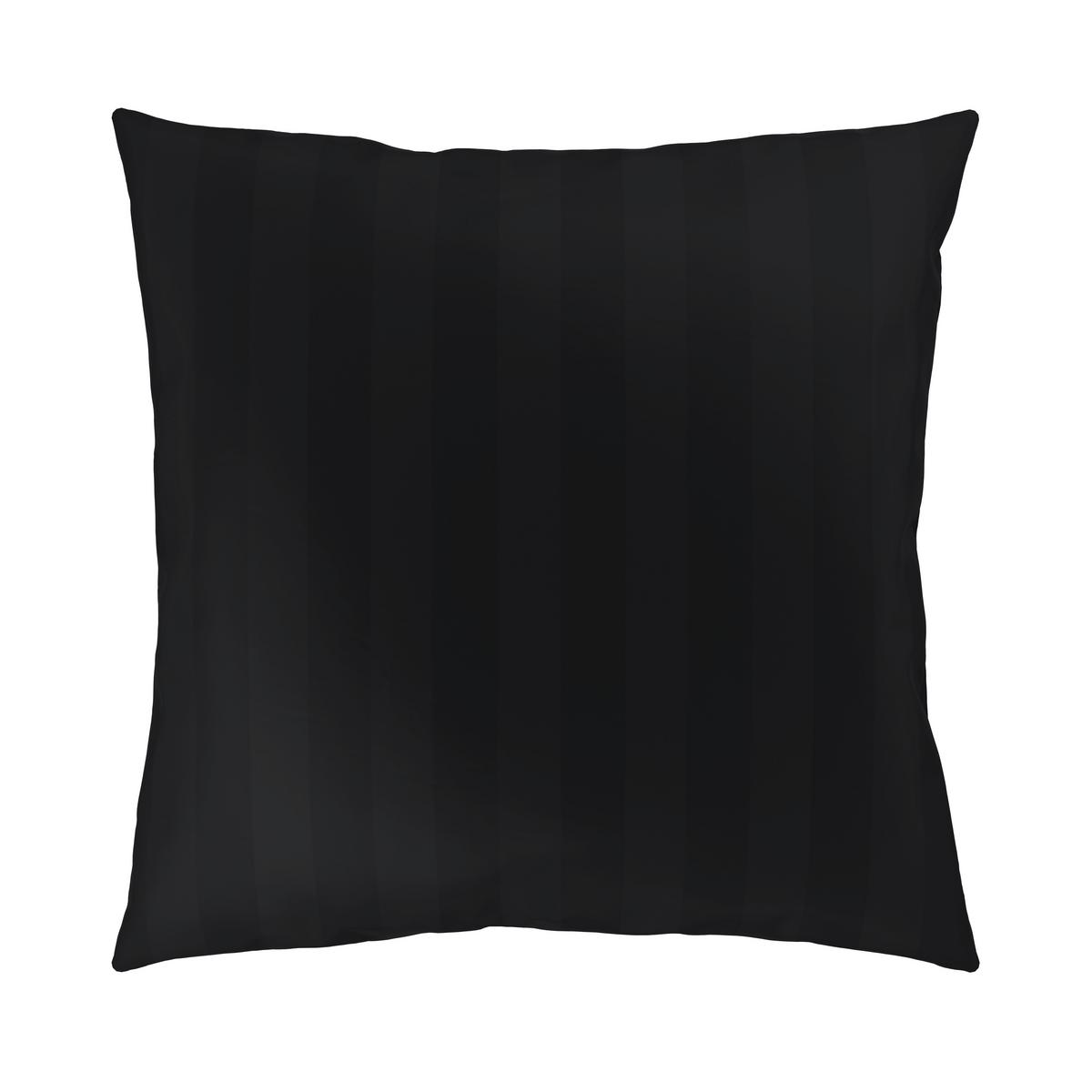 Bettwäsche Xenia Streif Schwarz ca. 135x200cm - Schwarz, MODERN, Textil (135/200cm) - Premium Living