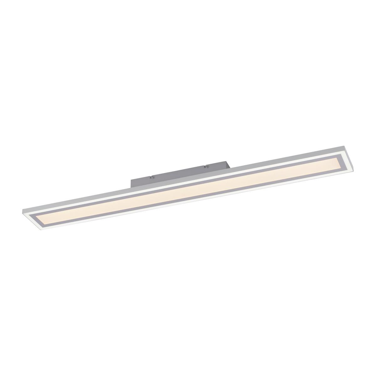 LED-Deckenleuchte Edging max. 35 Watt - Weiß, Basics, Kunststoff/Metall (100/11,8/6cm)