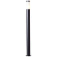 Außenstehleuchte Dody Schwarz max. 20 Watt - Schwarz, KONVENTIONELL, Kunststoff/Metall (12/111cm) - Brilliant