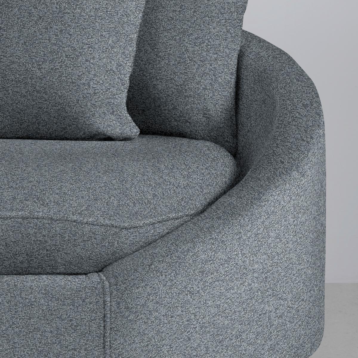Ecksofa Axel Grau - Schwarz/Grau, MODERN, Textil/Metall (250/87/291cm) - Mömax