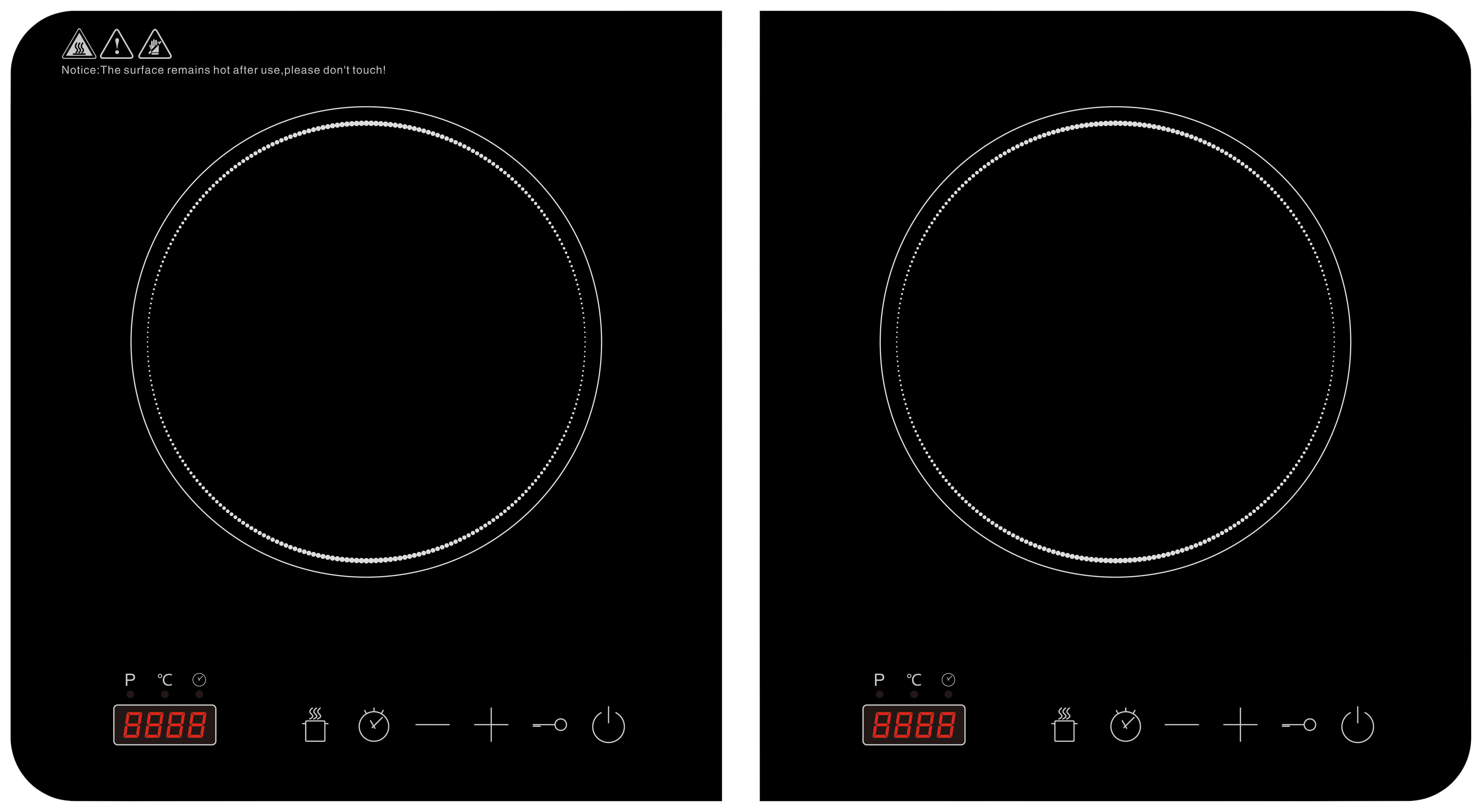 Indukciós Főzőlap Devin - fekete, Romantik / Landhaus, műanyag/Üveg (56/31/6,5cm) - Insido