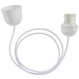 Schnurpendel Anita, max. 60 Watt - Weiß, Kunststoff (150cm) - MÖMAX modern living