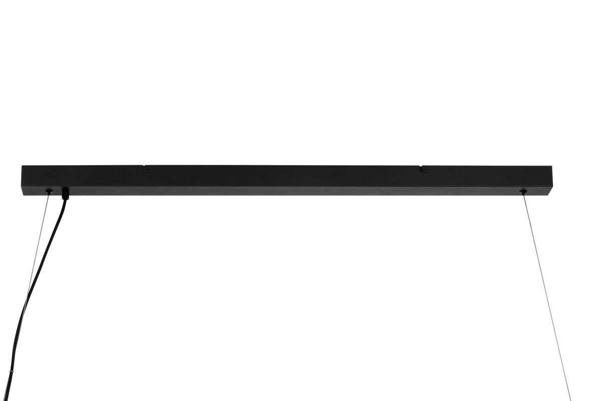LAMPA WISZĄCA LED BURY *SBN* - czarny, Design, metal (118/22/150cm) - Novel