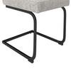 SVIKTSTOL NOVA - ljusgrå/svart, Modern, metall/trä (46/97/62cm) - Bessagi Home