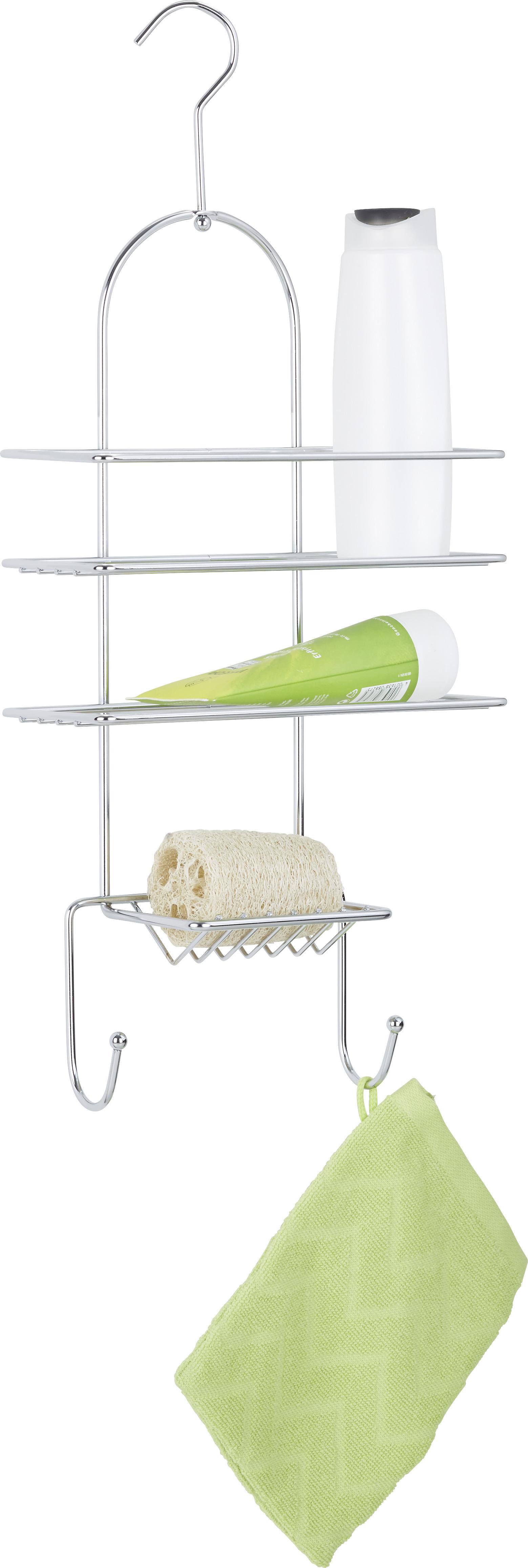 DUSCHHYLLA SALY -SB- - kromfärg, metall (60/40/27cm) - Mömax