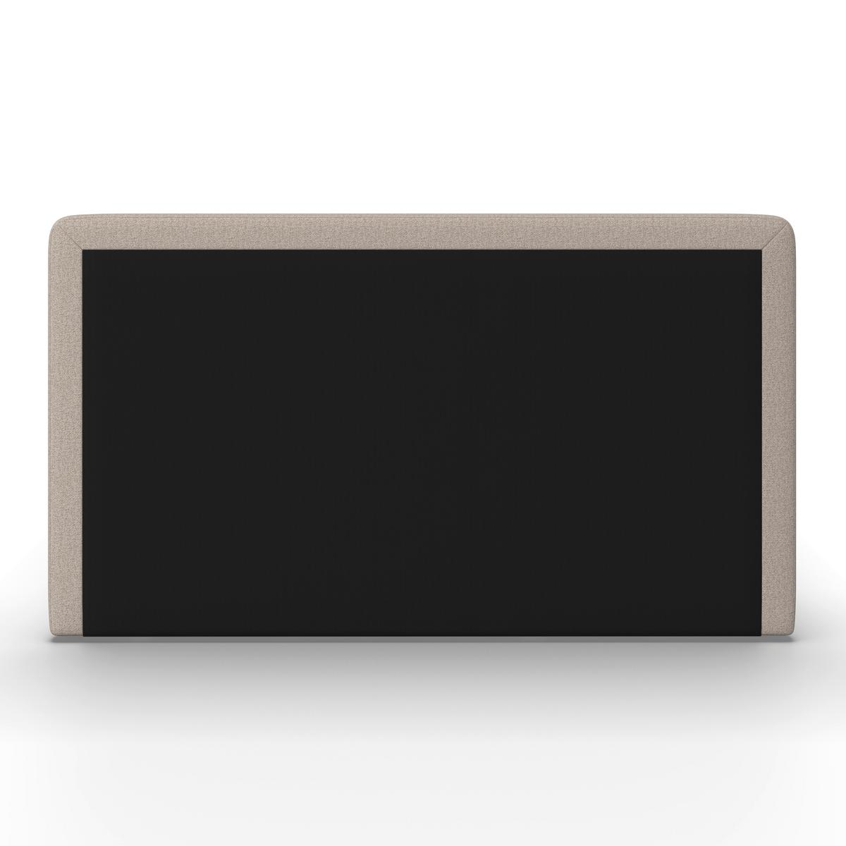 Boxbett Marco ca. 180x200 cm Taupe - Taupe/Schwarz, MODERN, Holz/Kunststoff (180/200cm) - Bessagi Home