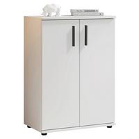 KOMODA BC 1040 - czarny/biały, Design, materiał drewnopochodny/tworzywo sztuczne (60/84/35cm) - Livetastic