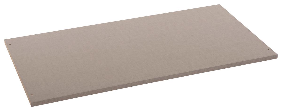 Polica Bensheim - siva, drvni materijal (66/1,6/48cm) - Premium Living