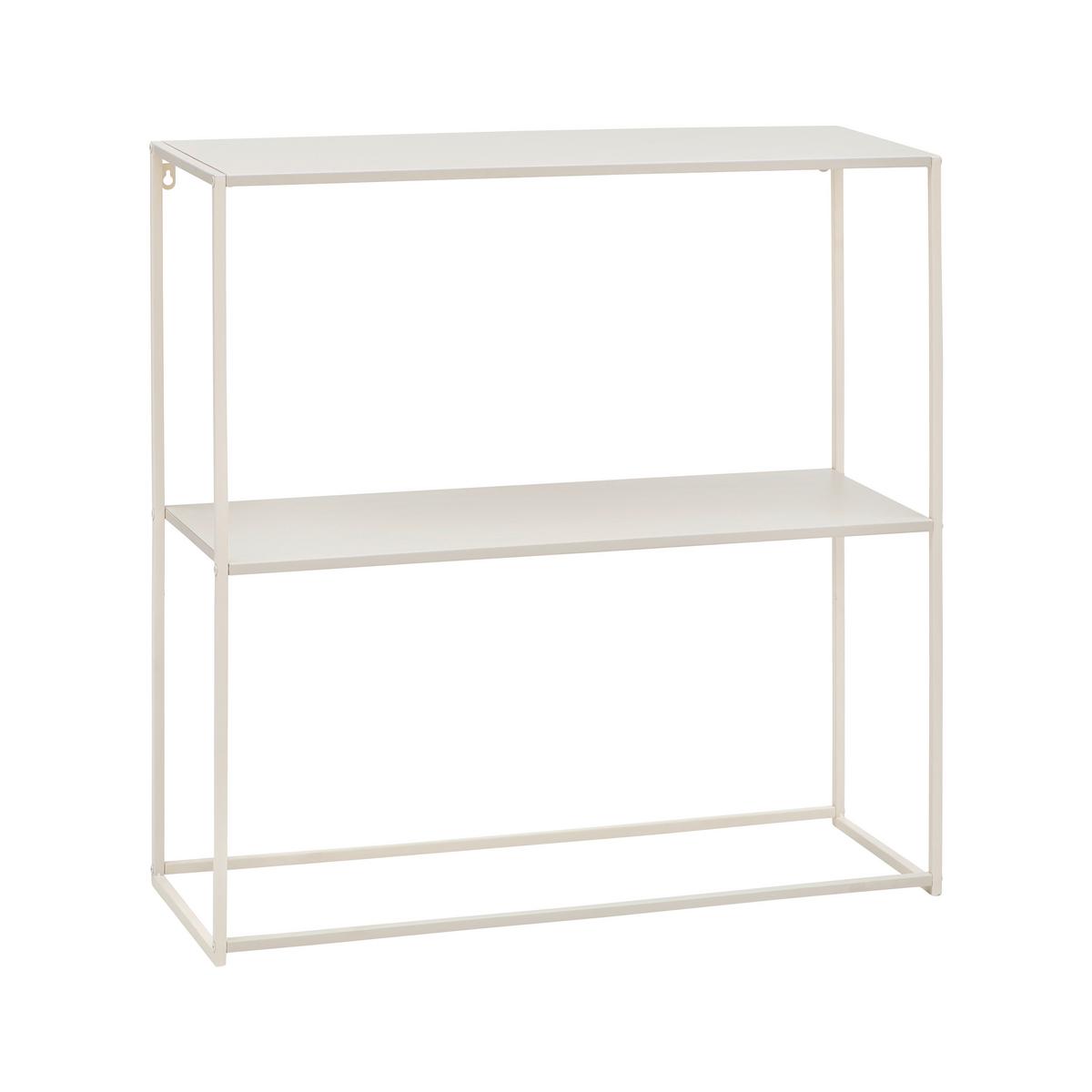 Regal Chloe - peščene barve, Moderno, kovina (80/80/27cm) - Mömax