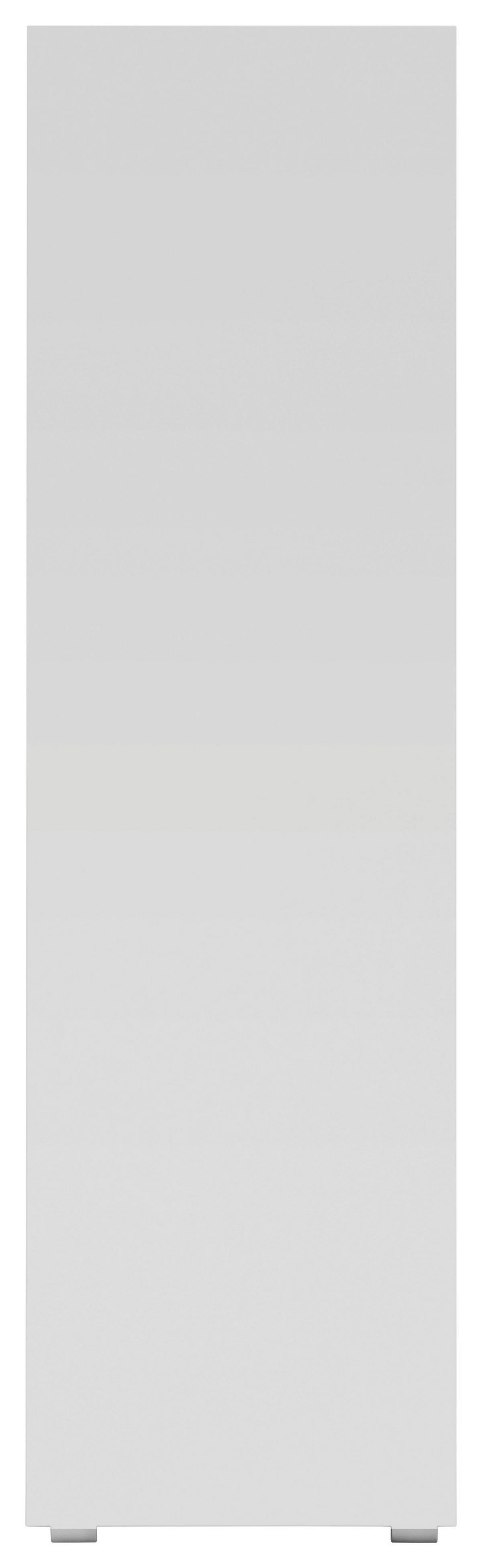 Arhivska Omara Image 22, Bela - srebrne barve/bela, Konvencionalno, leseni material (45/131/37cm) - MID.YOU