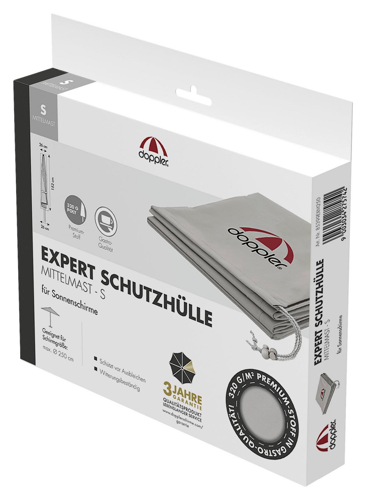 POKROWIEC NA PARASOL EXM 250 - szary, Basics, tkanina (250cm) - Mömax