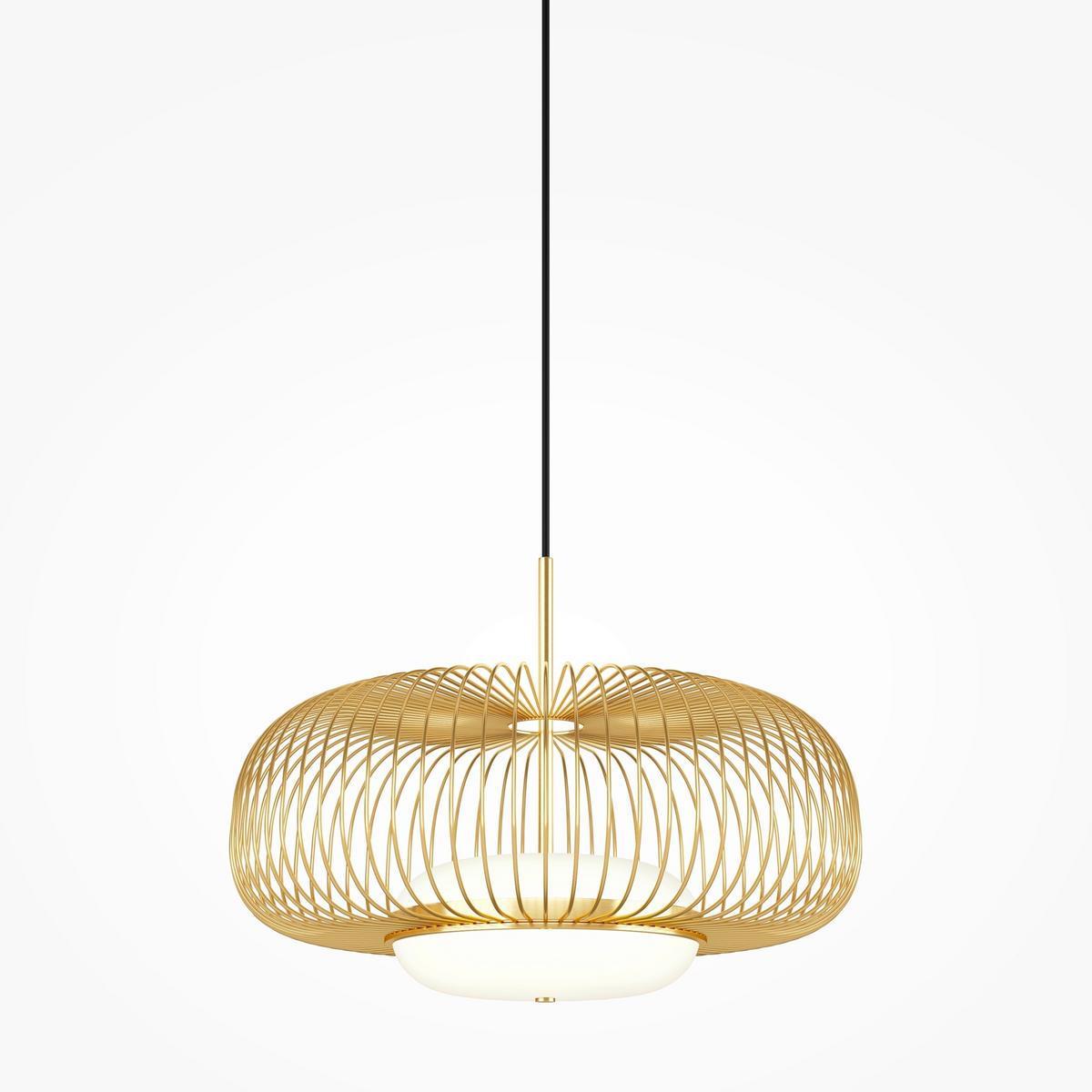 Pendelleuchte Mod376pl-L30g3k - Messingfarben, Design, Metall (50/337cm) - MAYTONI