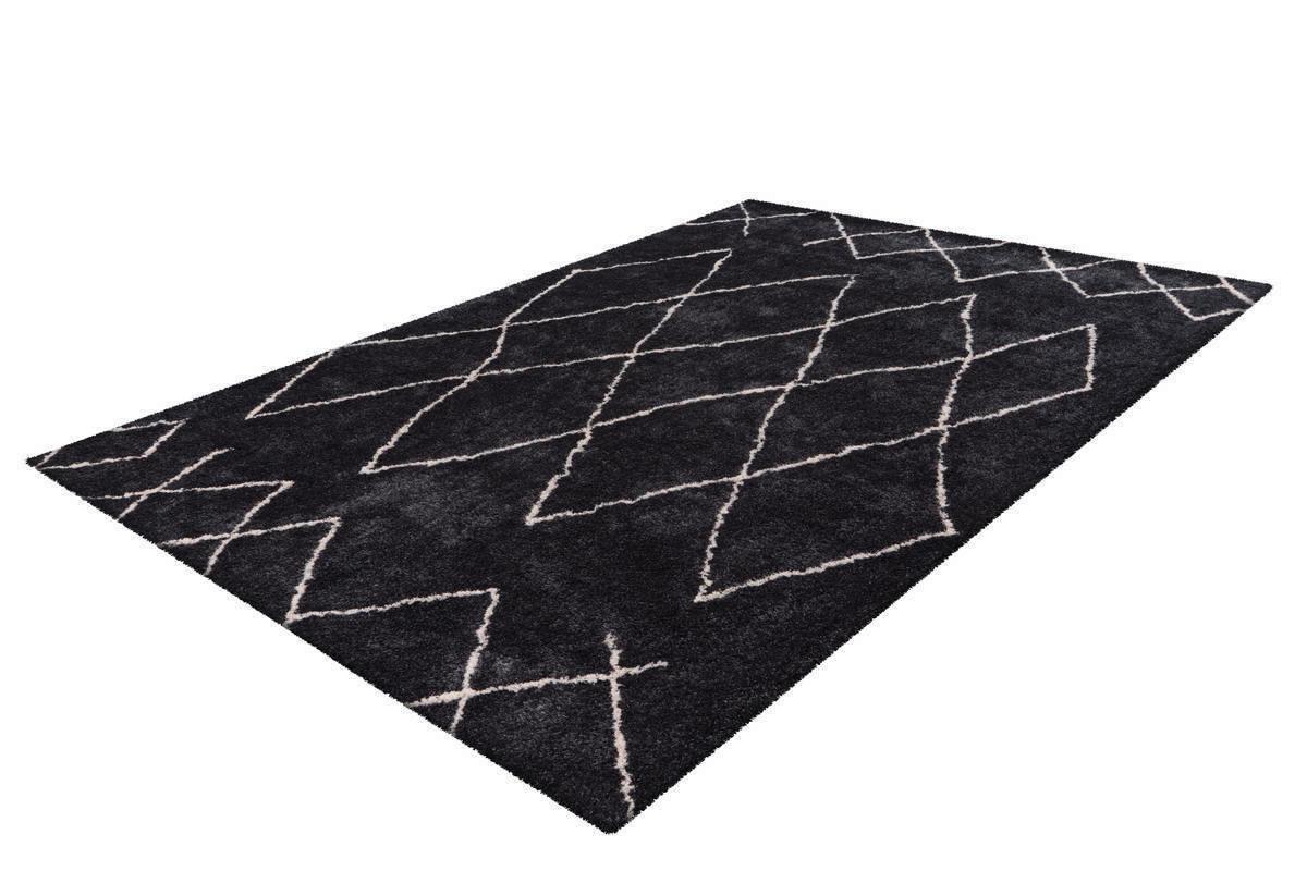Hochflorteppich Orlando - Anthrazit, Design, Textil (200/290cm) - Kayoom