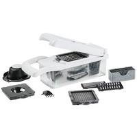 Gemüseschneiderset Karen Schwarz/Weiß - Schwarz/Weiß, KONVENTIONELL, Kunststoff/Metall (31,8/11,5/11,5cm) - Mömax
