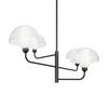 PENDELLEUCHTE MEMORY - Schwarz, Modern, Glas/Metall (90,6/76/57,5cm) - MAYTONI