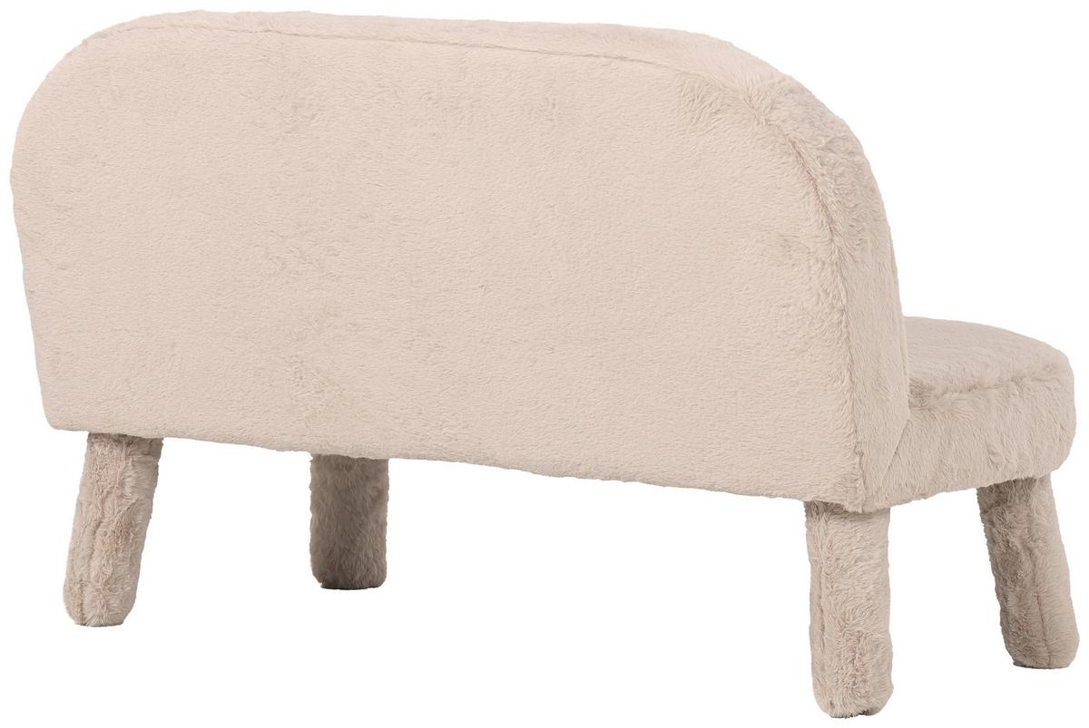 Kindersitzbank Corto Beige - Beige, MODERN, Holz/Textil (80/48/45cm) - Mömax