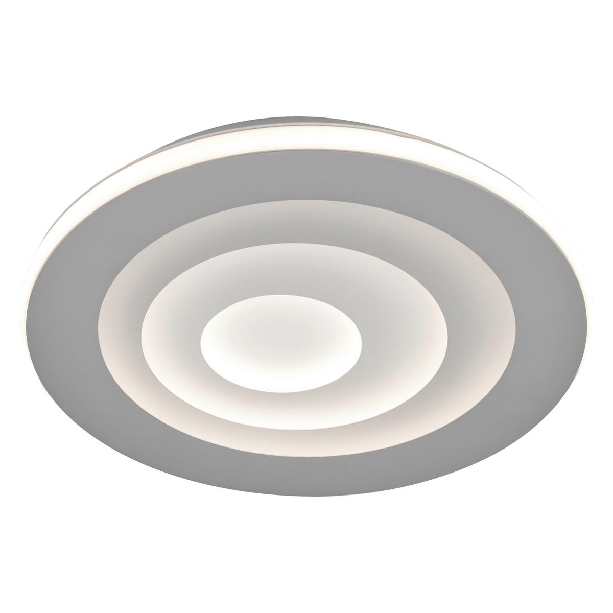 LAMPA SUFITOWA LED ORB SPRLRD 685 59W830 CLDIM GR - szary, Design, tworzywo sztuczne/metal (68,5/5,6cm) - Osram