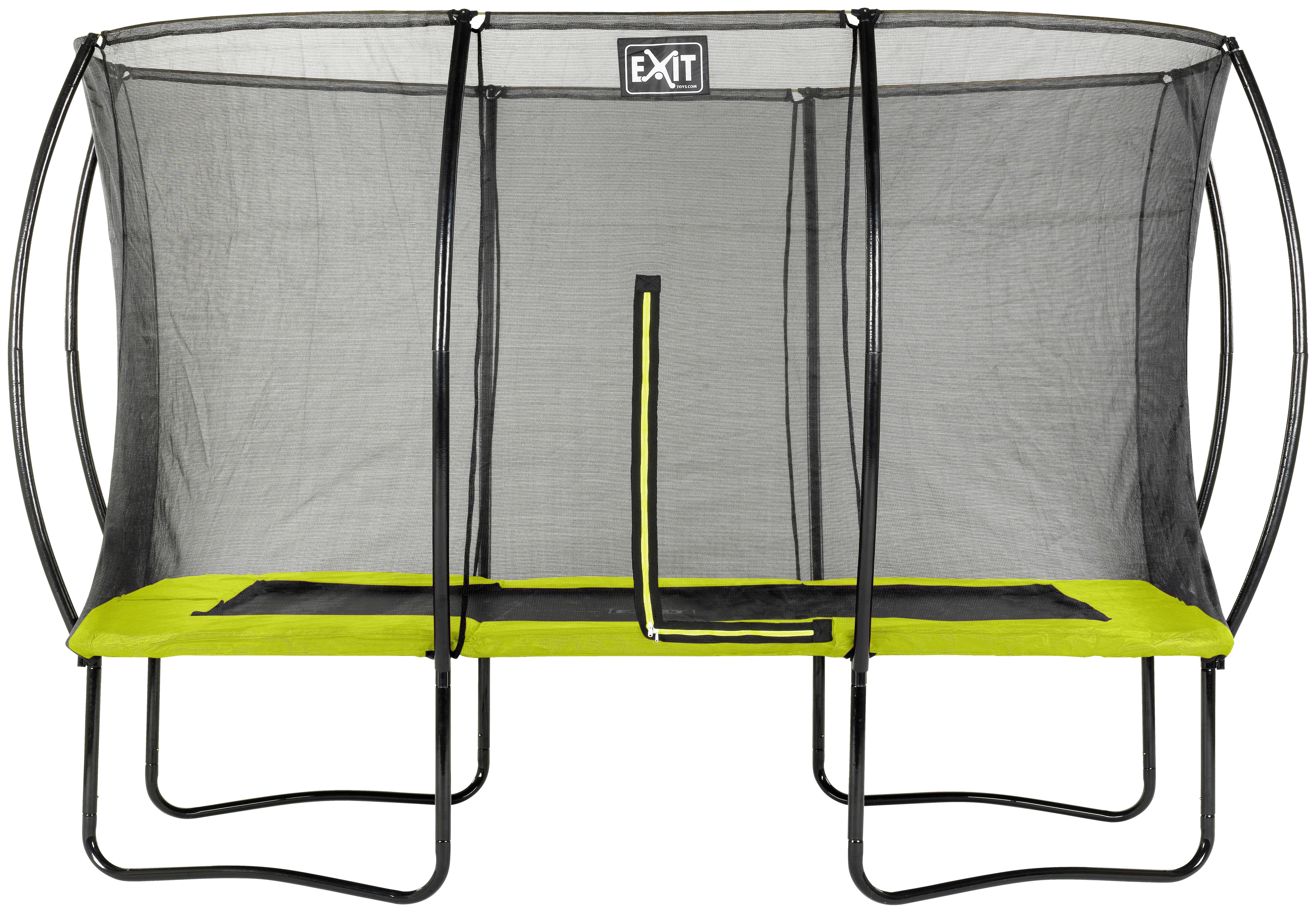 Trampolin Exit Silhouette, 244x366cm - zelena, Konvencionalno, kovina (244/274/366cm) - EXIT Toys