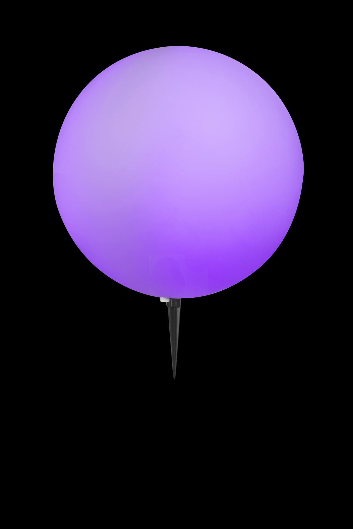 AUSSENSTEHLEUCHTE 31776 TOULA - Weiss/Schwarz, Design, Kunststoff (40/56cm) - Globo