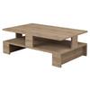 COUCHTISCH MANSU COUCHTISCH - Eichefarben, Design, Holzwerkstoff (80/50/28cm) - Livetastic