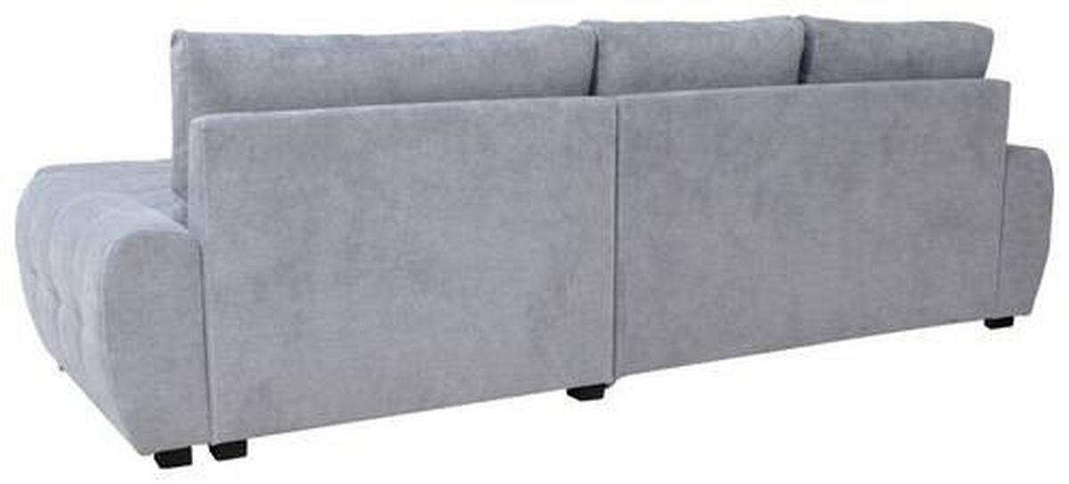 Coltar extensibil SOLAR - gri deschis/alb, Design, textil (277/175cm) - Modern Living