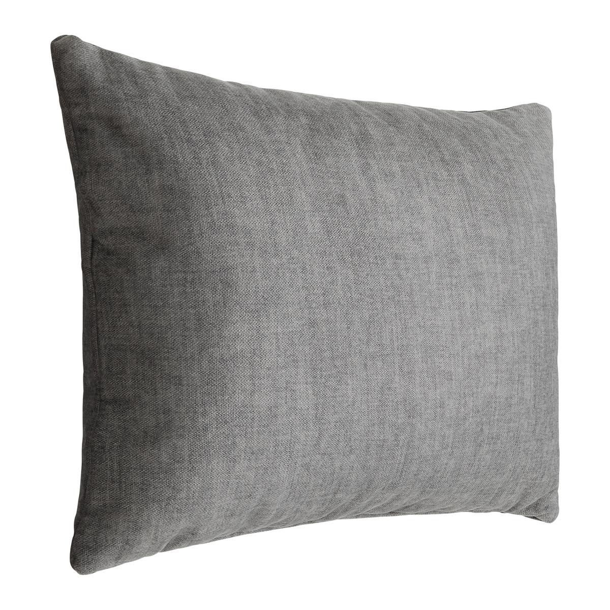 Okrasna Blazina Sanfino, Črna, 55x40 Cm - barve grafita, Konvencionalno, tekstil (55/40cm) - Premium Living