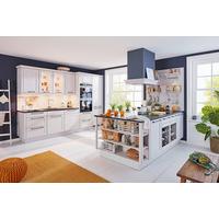 Einbauküche York in Grau - Grau, ROMANTIK / LANDHAUS, Holz (310/239cm) - Nobilia